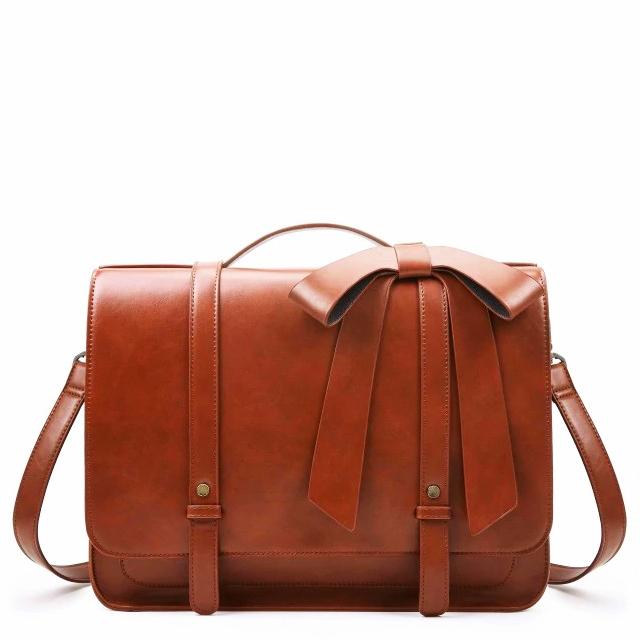 Håndtaske med Sløjfe i Vintage Stil