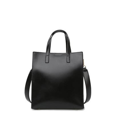 Tote i Struktureret og Elegant Læder - Den Minimalistiske Essens af Lia