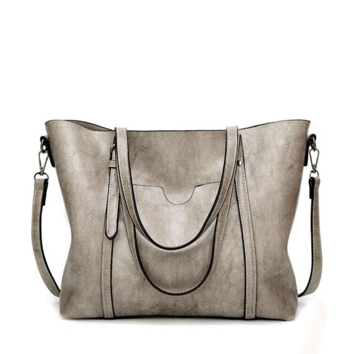 Borsa Tote i Håndlavet Læder