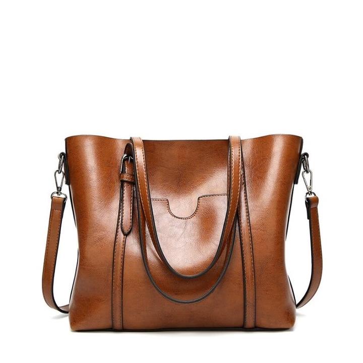 Borsa Tote i Håndlavet Læder