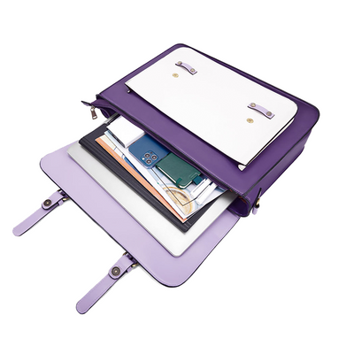 Zainetto Satchel Bicolore Chic - Stil og Alsidighed