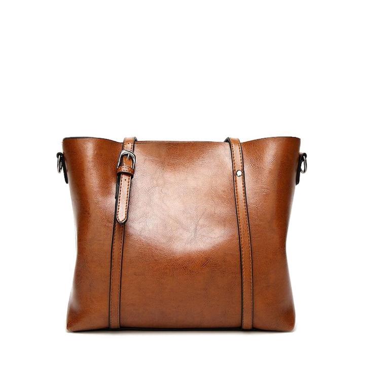 Borsa Tote i Håndlavet Læder