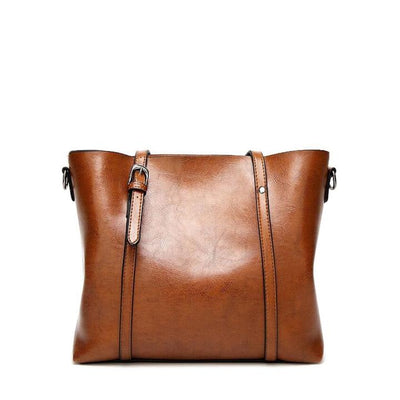 Borsa Tote i Håndlavet Læder