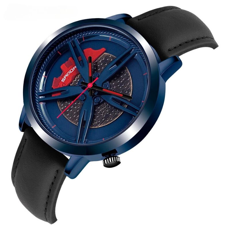 Roterende Hub Ur Quartz Ur