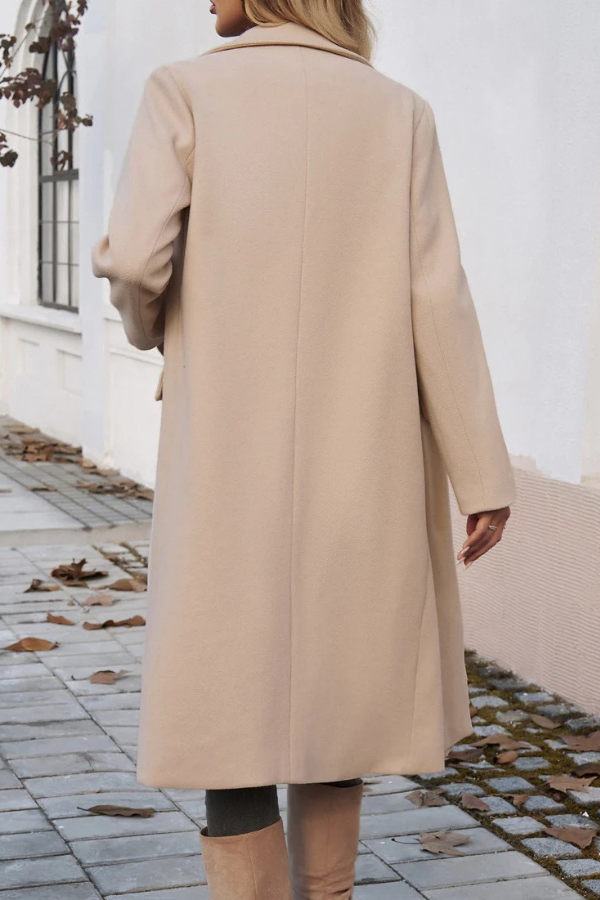 Elegant Blazer Dame Jakke med Knapper
