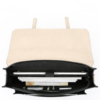 Zainetto Satchel Bicolore Chic - Stil og Alsidighed