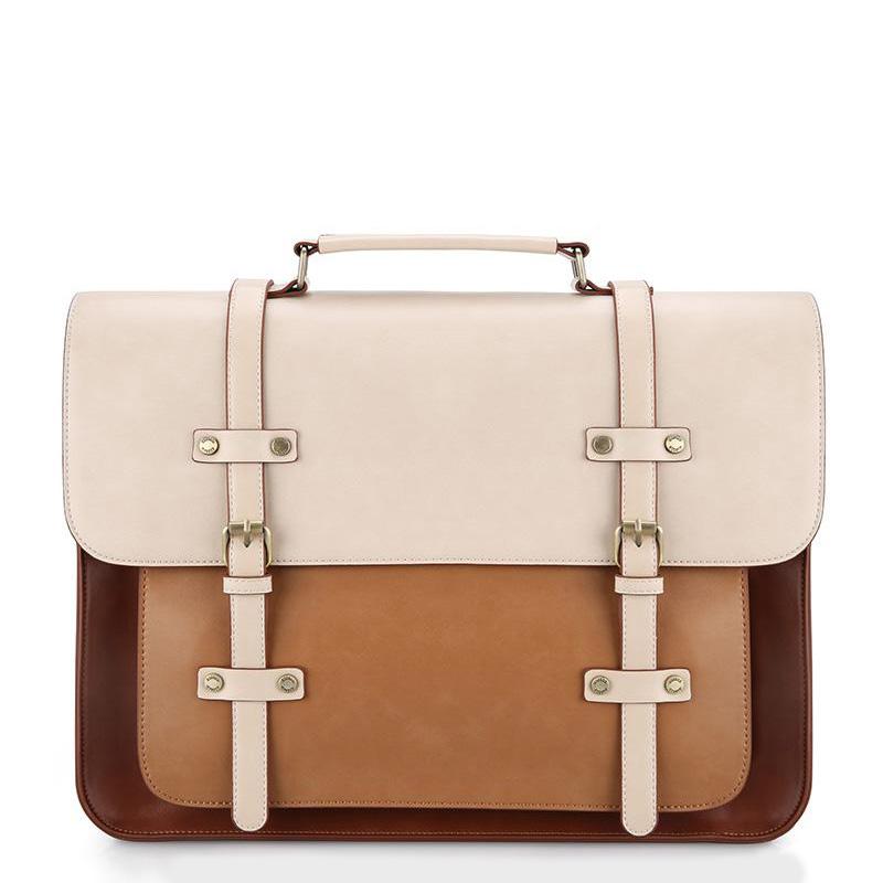 Zainetto Satchel Bicolore Chic - Stil og Alsidighed