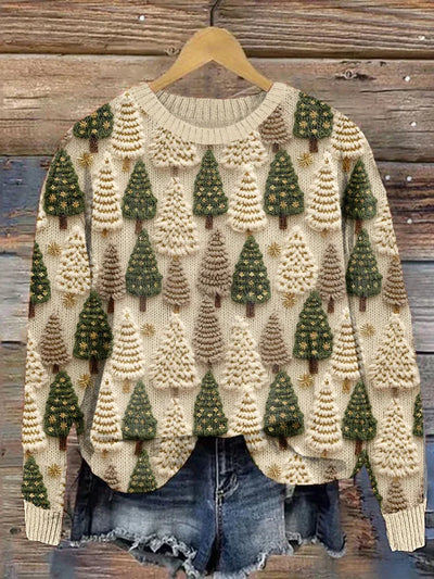 Lina | Håndlavet Juletrøje til Dame – Varm & Festlig Sweater