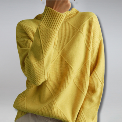 Sofy | Dame Striktrøje i Håndlavet Design – Komfortabel Elegant Sweater