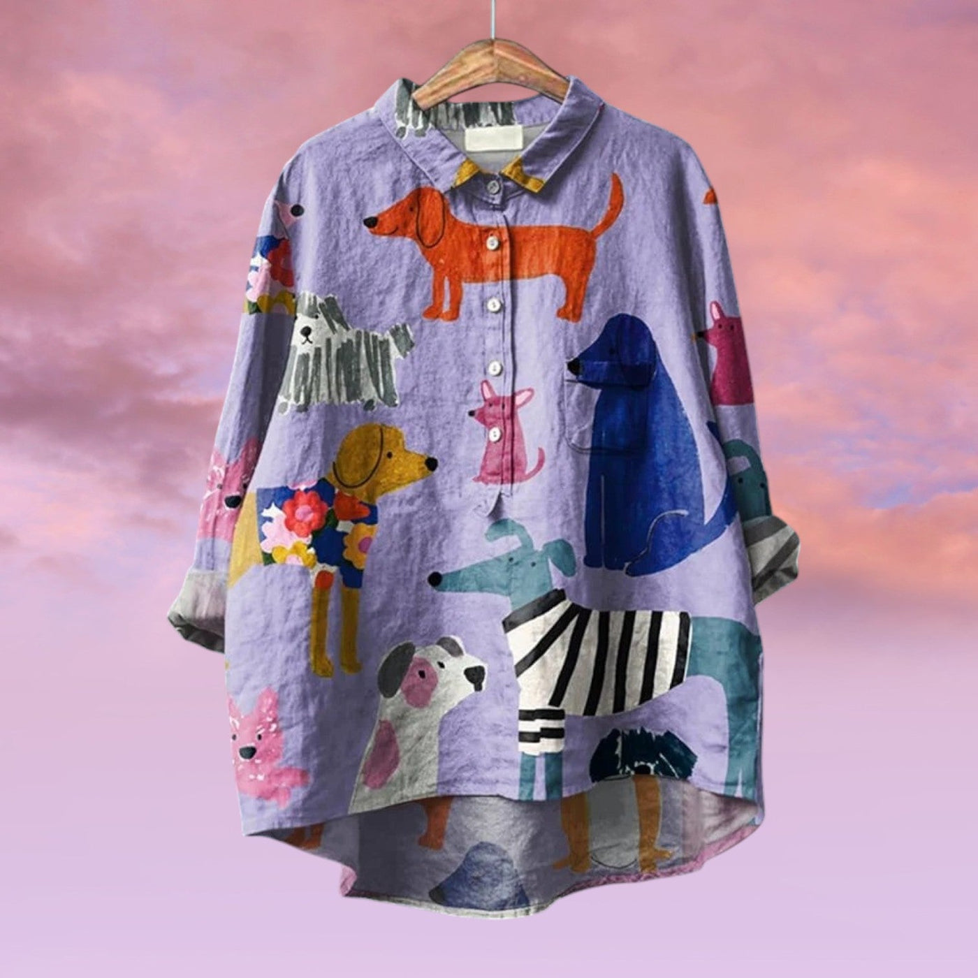 Klara™ - Klassisk bluse