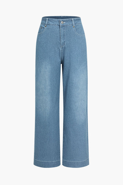 Marlit | Denim Jeans Bred Bukser Dame