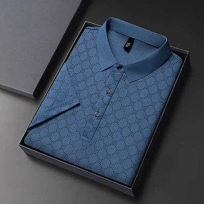 Åndbar og afslappet luksus-poloshirt - Parsido