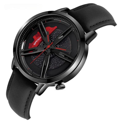 Roterende Hub Ur Quartz Ur