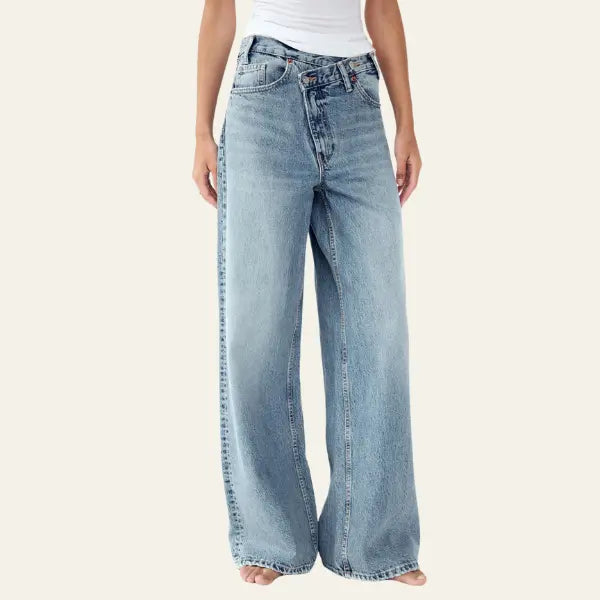 Clara | Oversized Wide-Leg Jeans