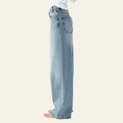 Clara | Oversized Wide-Leg Jeans