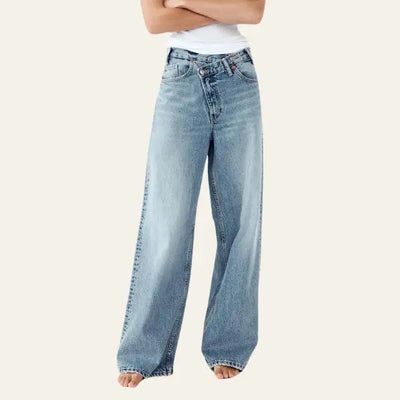 Clara | Oversized Wide-Leg Jeans