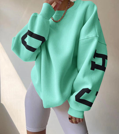 Komfortabel Oversized Sweater til Dame Trøje