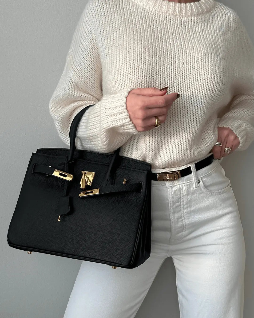 Emma – Elegant Læder Håndtaske