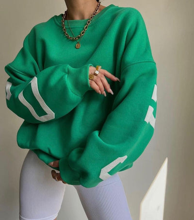 Komfortabel Oversized Sweater til Dame Trøje