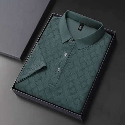Åndbar og afslappet luksus-poloshirt - Parsido