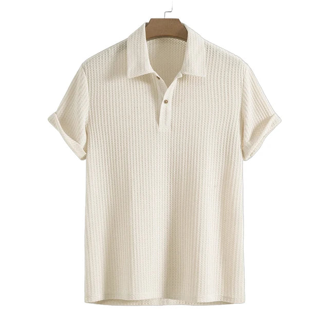 Casual Luxe Jacquard Polo - Parsido