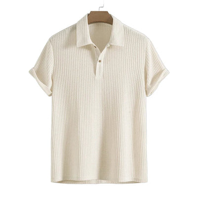 Casual Luxe Jacquard Polo - Parsido