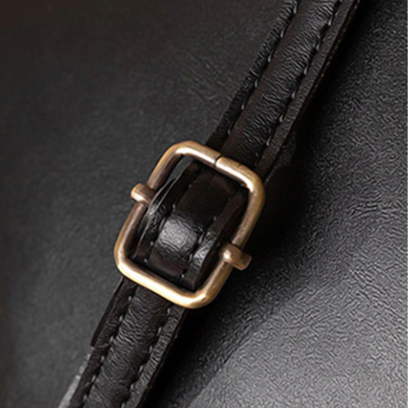 Vintage Skuldertaske med Snaplukning