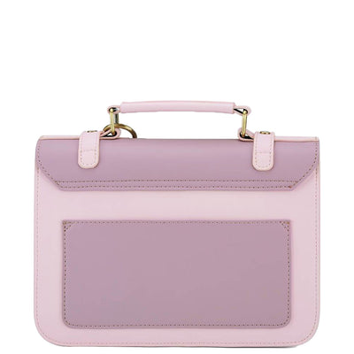 Satchel med Sløjfedetalje - Tidløs Elegance i Sort og Grå