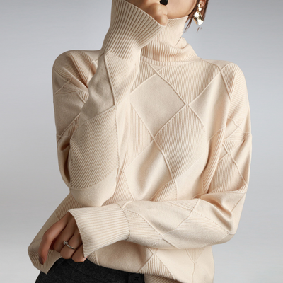 Sofy | Dame Striktrøje i Håndlavet Design – Komfortabel Elegant Sweater