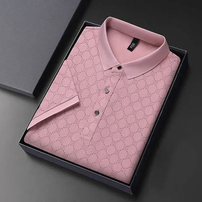 Åndbar og afslappet luksus-poloshirt - Parsido