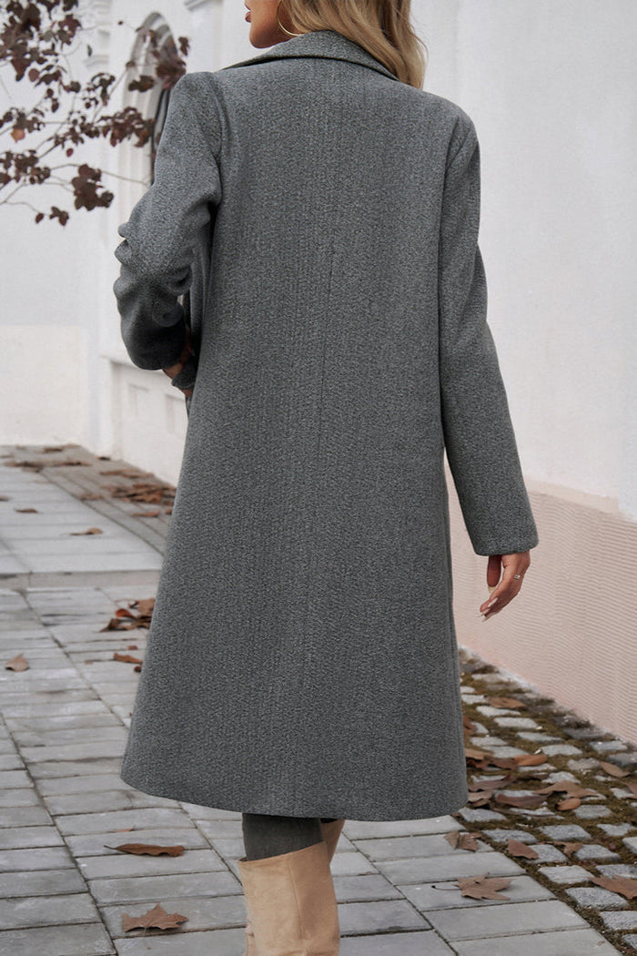 Elegant Blazer Dame Jakke med Knapper
