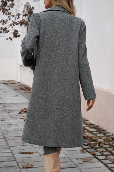 Elegant Blazer Dame Jakke med Knapper