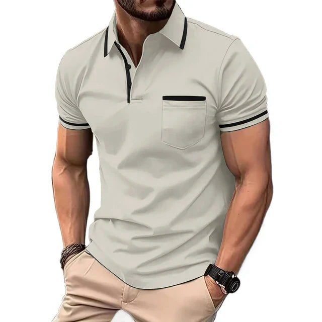 Casual Letvægts poloshirt - Parsido