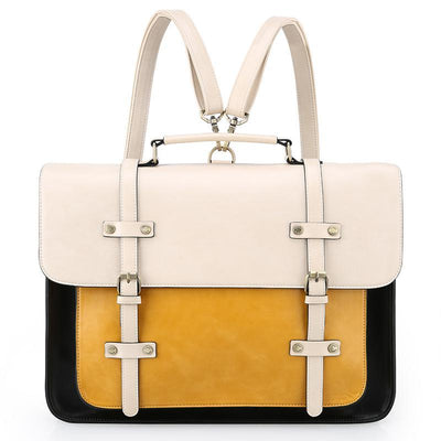 Zainetto Satchel Bicolore Chic - Stil og Alsidighed