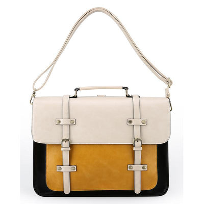 Zainetto Satchel Bicolore Chic - Stil og Alsidighed