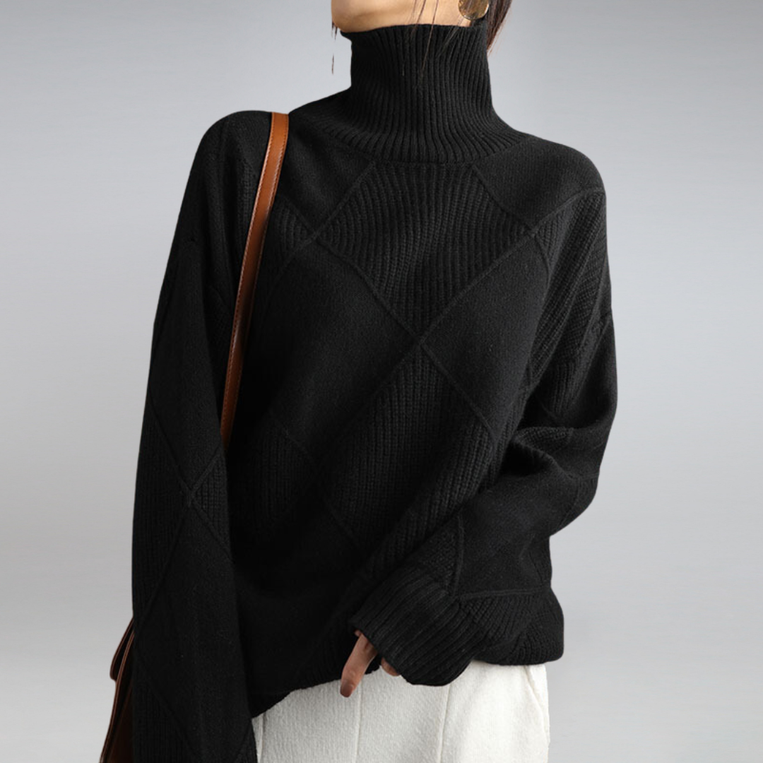 Sofy | Dame Striktrøje i Håndlavet Design – Komfortabel Elegant Sweater
