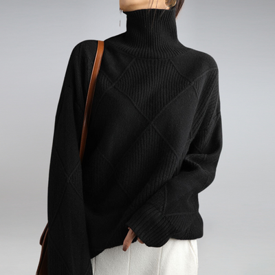 Sofy | Dame Striktrøje i Håndlavet Design – Komfortabel Elegant Sweater