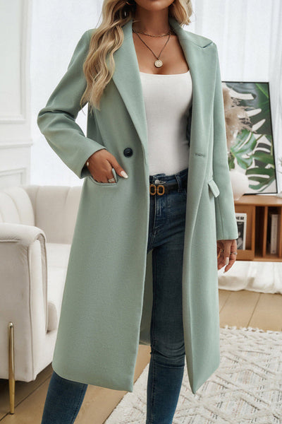 Elegant Blazer Dame Jakke med Knapper