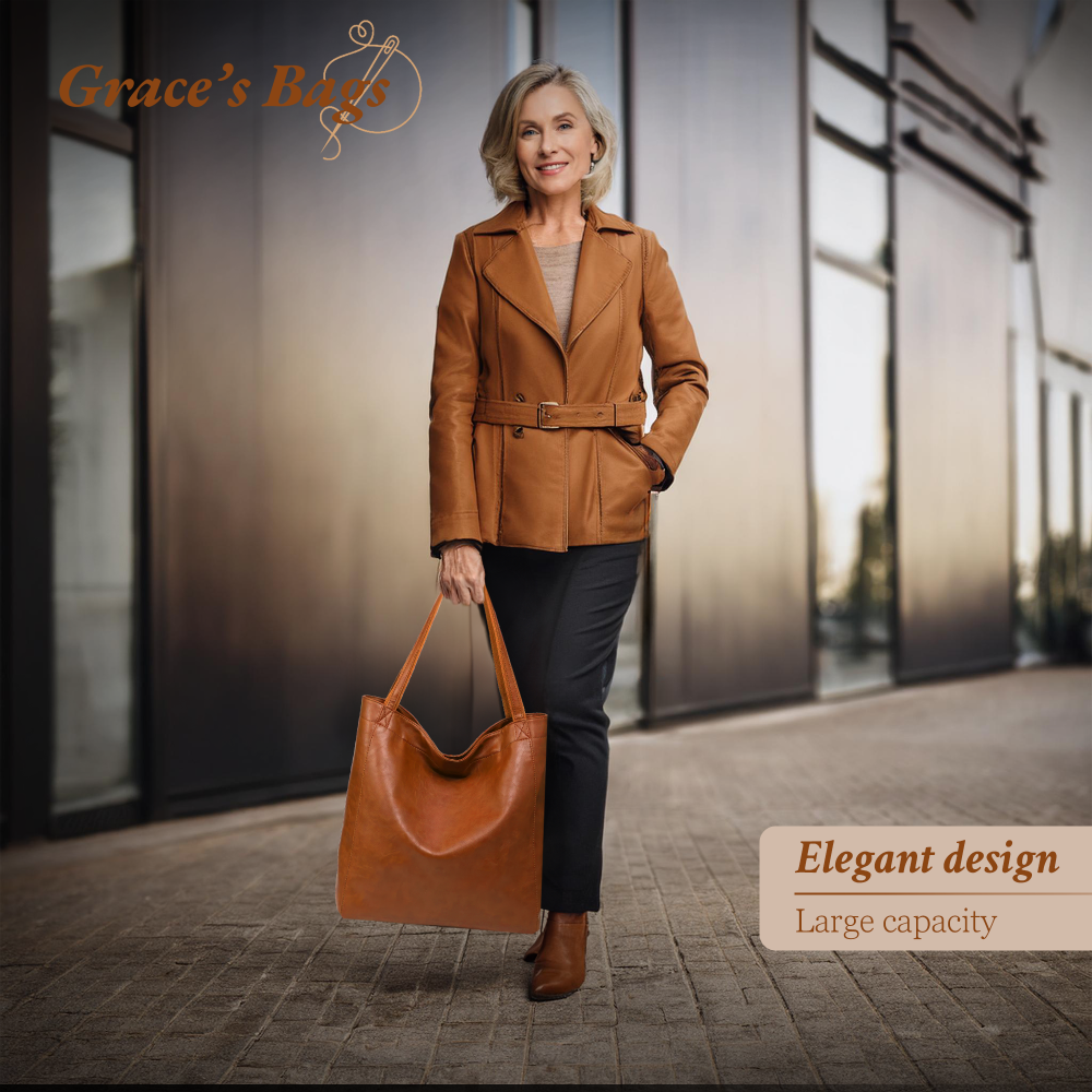 Lorraine's Modern Chic | Elegant Lædertaske