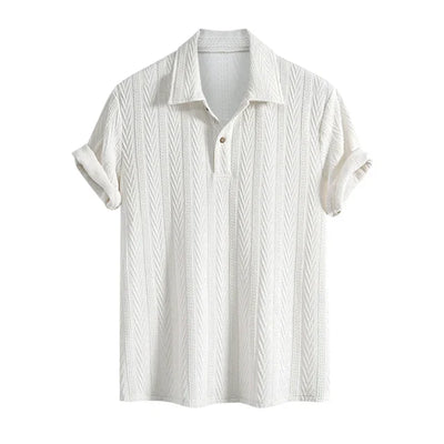 Casual Luxe Jacquard Polo - Parsido