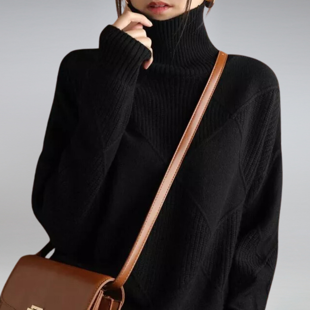 Sofy | Dame Striktrøje i Håndlavet Design – Komfortabel Elegant Sweater