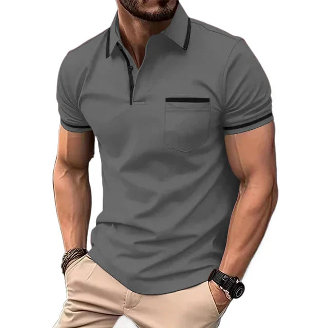 Casual Letvægts poloshirt - Parsido