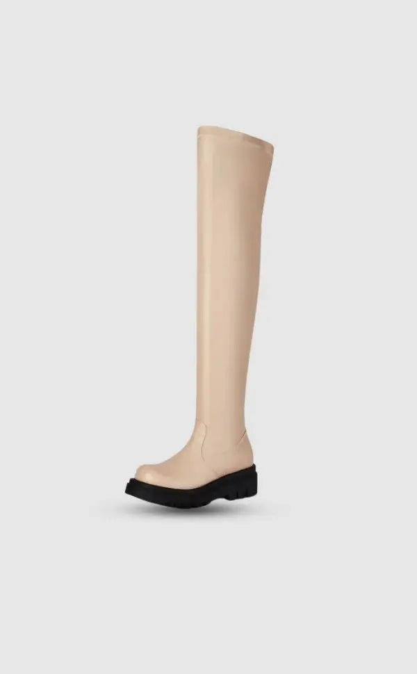 Ashley | Stylish Høje Støvler