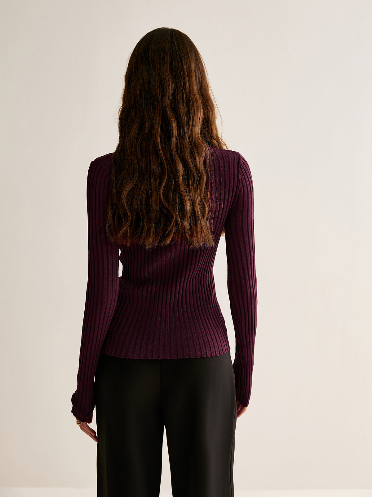 Felicio | Langærmet Polo Shirt Elegant Top Dame