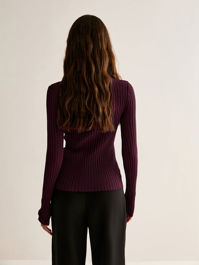 Felicio | Langærmet Polo Shirt Elegant Top Dame