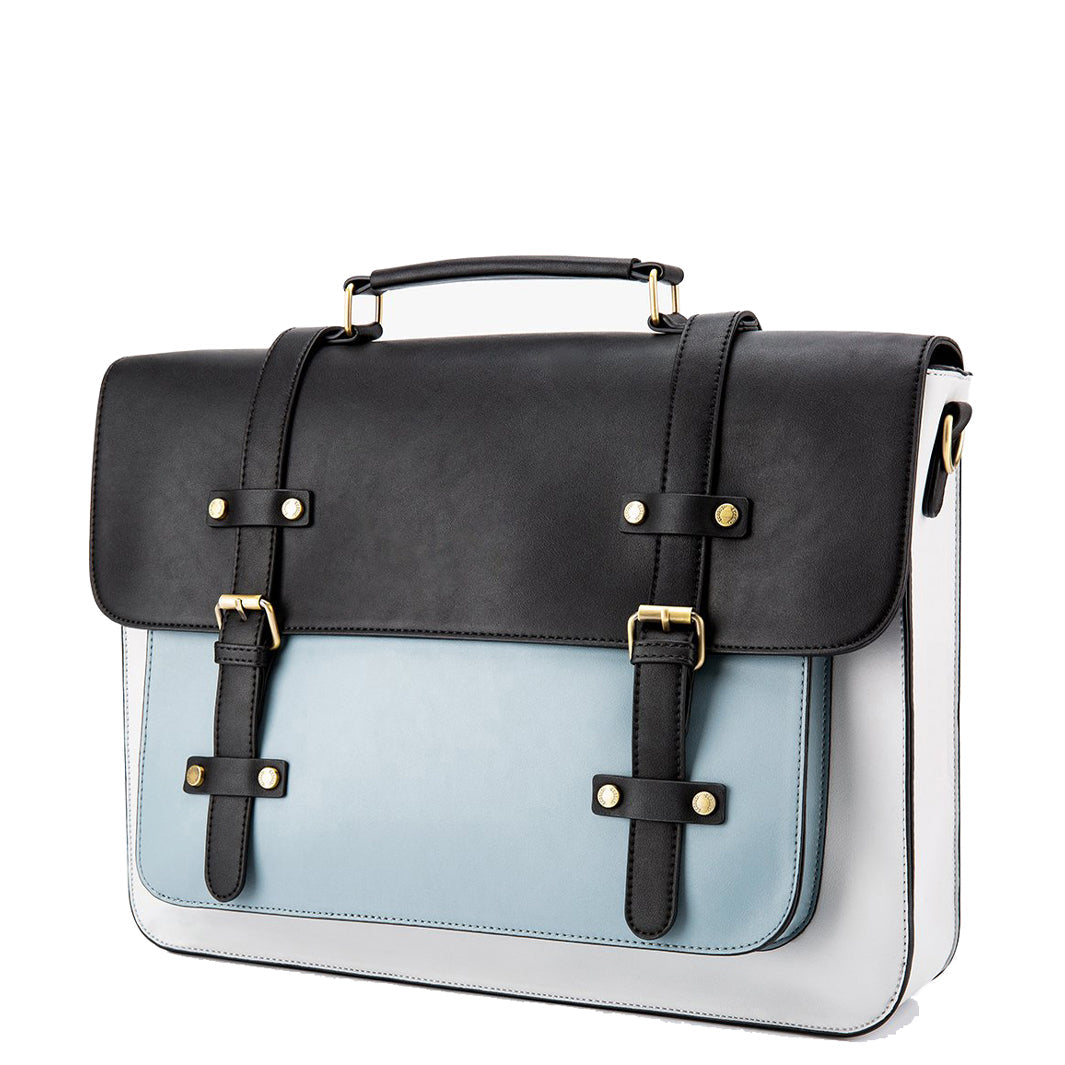 Zainetto Satchel Bicolore Chic - Stil og Alsidighed