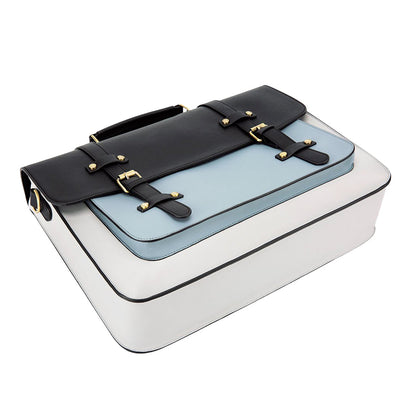Zainetto Satchel Bicolore Chic - Stil og Alsidighed