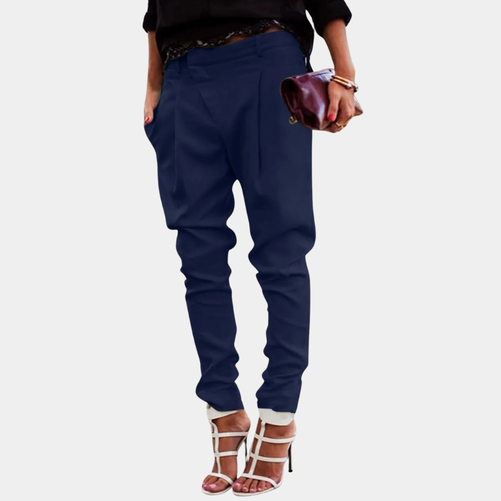 Elsie™ Women's Pleated Chino Joggers Bukser Dame