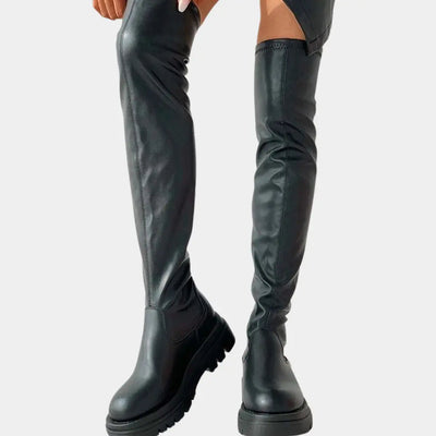 Ashley | Stylish Høje Støvler
