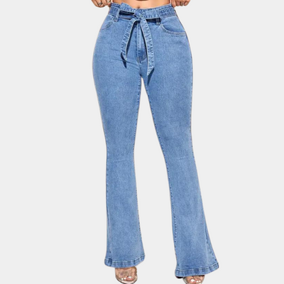 Beatrice™ Denim Jeans Flared Bukser Dame